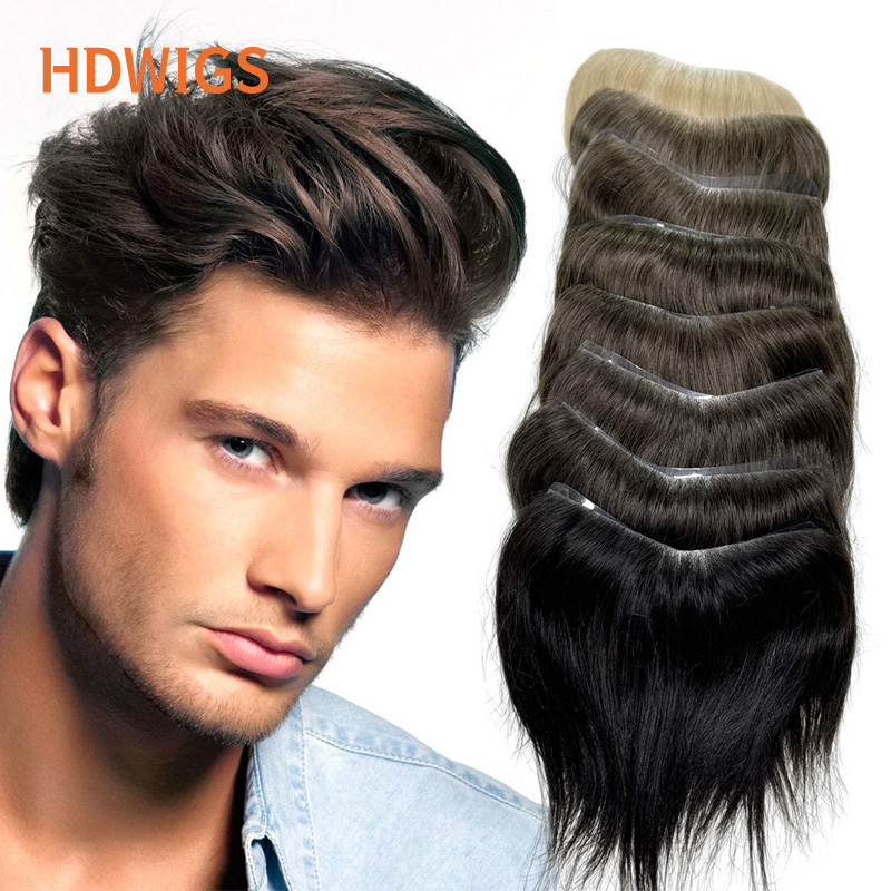 Ethnic Fashion India - Prothèse capillaire pour hommes HDWIGS, ligne