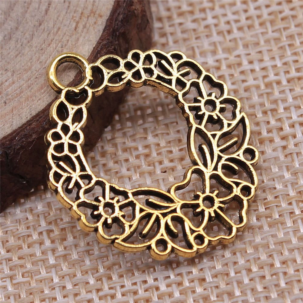 Boho rond fleur de vie pendent - Ethnic Fashion Design avis et prix