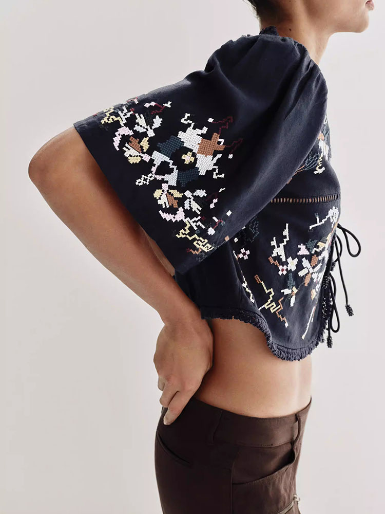 Nouveau haut d'été pour femmes - New Ethnic Fashion avis et prix
