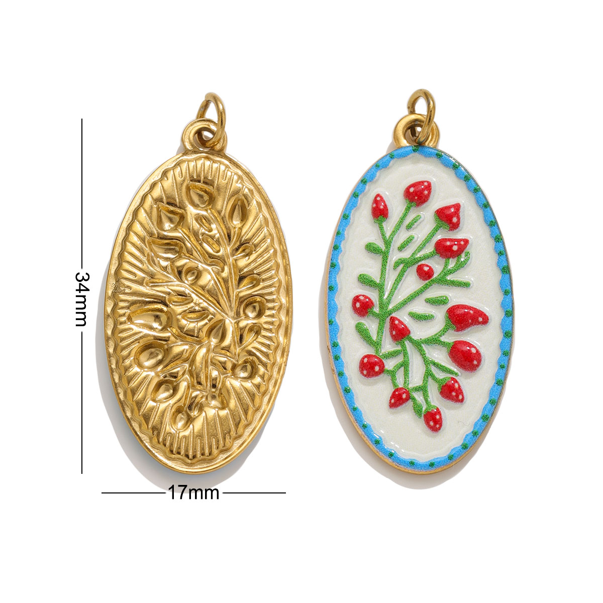 2 pendentifs fleur bohème en é - Ethnic Fashion Design avis et prix